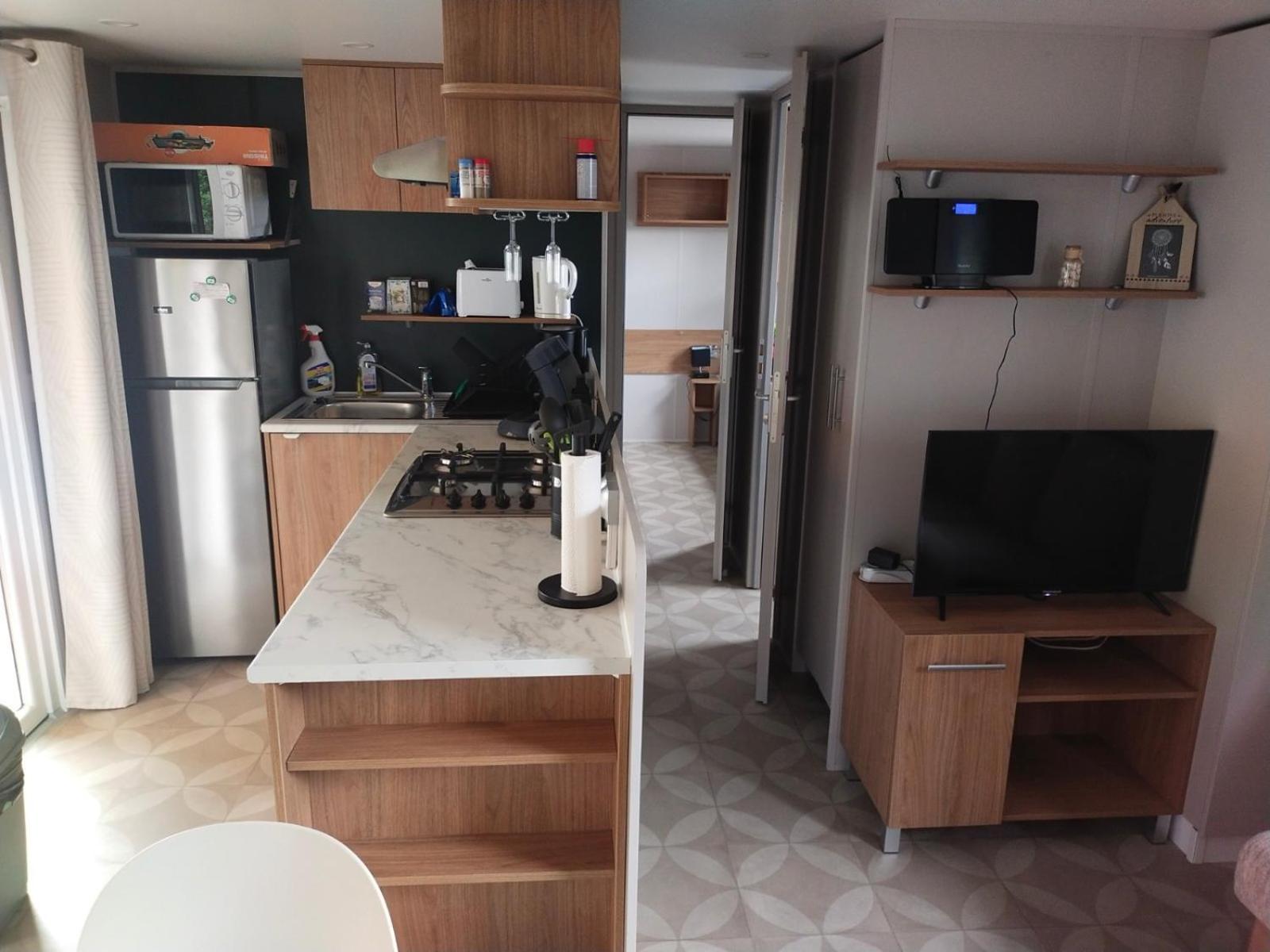 Mobil Home Le Lozerien วัลราส์-ปลาจ ภายนอก รูปภาพ